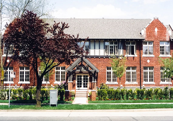 1811 West 16th Avenue, Kitsilano. Brick and timer school conversion into lofts. 19 residential lofts.